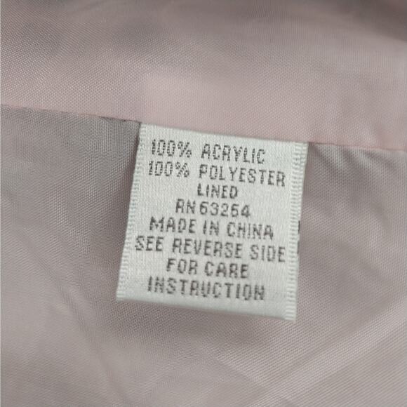 DRESSBARN! BLACK & WHITE NUBBY HOUNDSTOOTH LONG LENGTH JACKET, BLAZER! SZ 18W - Picture 9 of 11